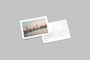 Postcard Mockup - Greeting Card, a Card Template by Graphiculon (Thumbnail 5 of 11)