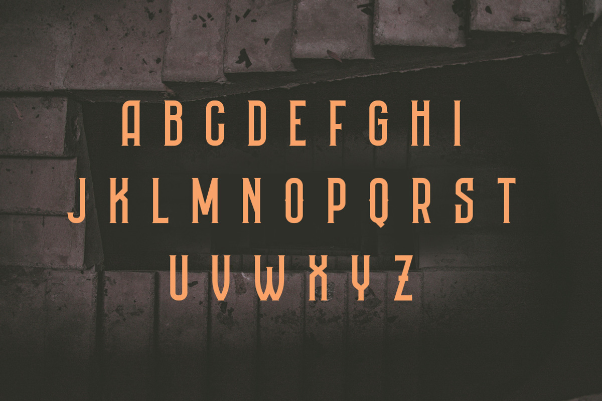 HIGHBRIDGE Typeface preview 2