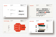 Miami | Brand Guidelines Template, a Presentation Template by Studio Industry (Thumbnail 3 of 13)