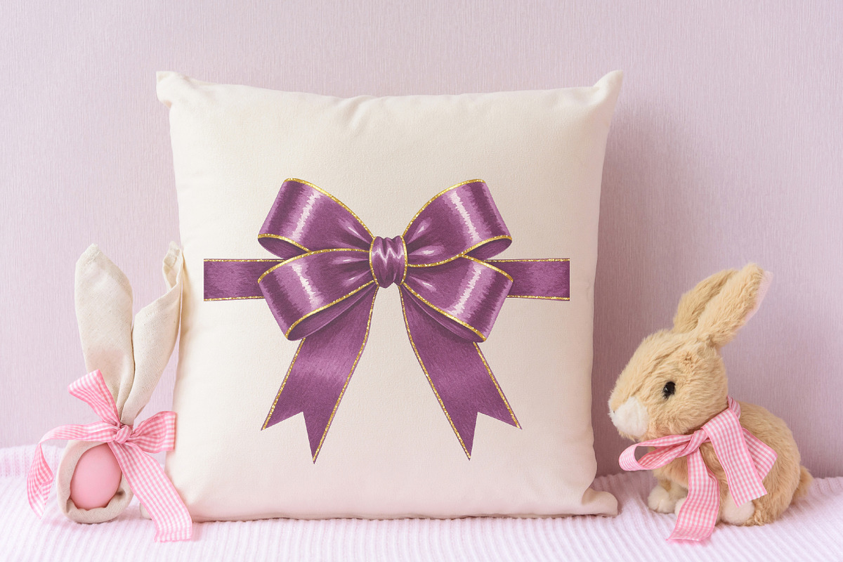 Mothers Day Ribbon Watercolor Png, an Illustration by RobertsArt (Photo 7 of 7)