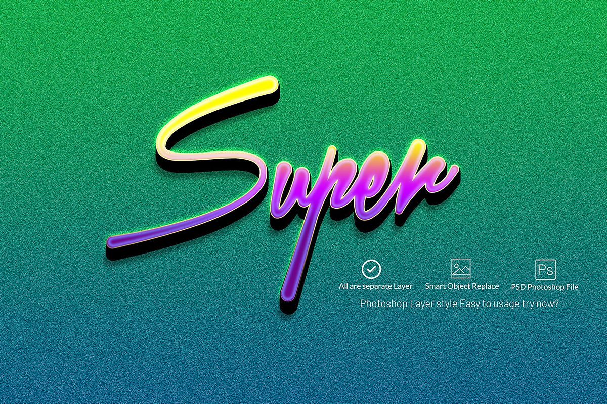 Bundle Photoshop Layer Styles, a Layer Style Add-On by MRI STUDIO (Photo 12 of 16)