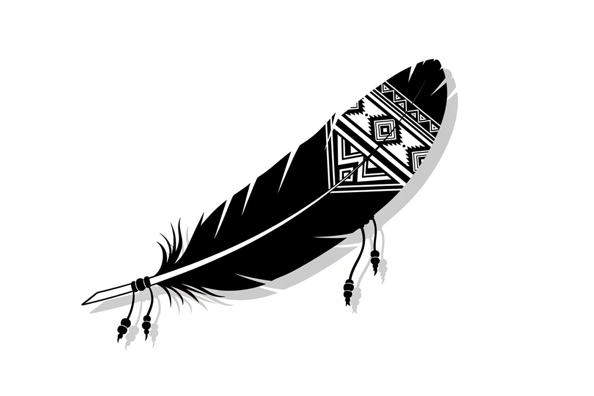 Boho Tribal Feather Bundle, an Illustration by Designs_River (Photo 6 of 31)