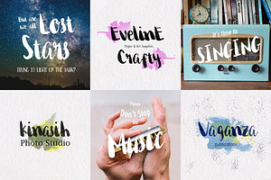 Begin Again Brush Typeface