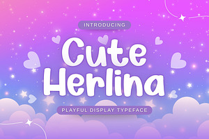 Cute Herlina – Playful Display