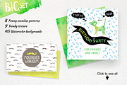 BIG SET! Watercolor collection, a Texture Illustration by OlgaAlekseenko (Thumbnail 3 of 4)