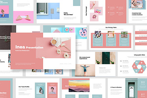 Inea : Soft Tone Uses Keynote, a Presentation Template by Punkl Camp