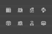 25 EdTech & AI Learning Icons., a Solid Icon by IconBunny (Thumbnail 2 of 2)