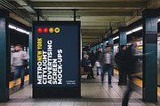 New York Metro Ad Screen Mock-Up 4, an Advertising Mockup by Graphic Shelter (Thumbnail 7 of 7)