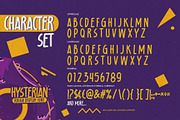 Hysterian - Rough Display Font, a Font by Gassstype (Thumbnail 7 of 8)