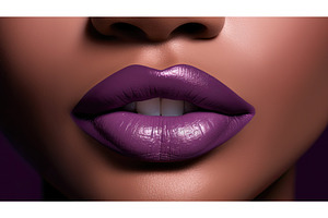 woman purple lipstick swatch ai, a Background Photo by pikepicture