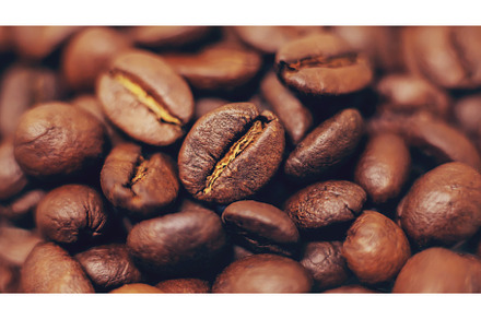 Coffee beans roasted close-up. Drink, a Food & Drink Photo by yanadjana