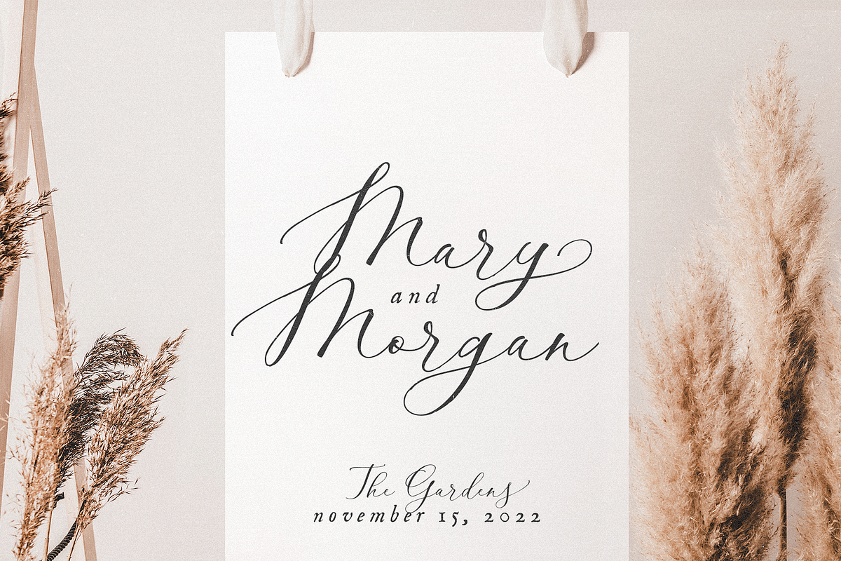 Alysar | Delicate Calligraphy Font, a Script Font by KA Designs (Photo 2 of 24)