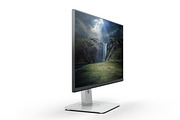 Monitor U2414h Mockup, a Product Mockup by PixelMockup (Thumbnail 5 of 14)
