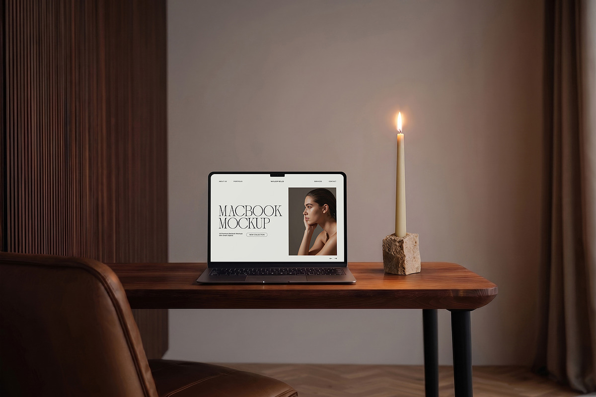Device Mockups: MacBook iPhone iPad, a Mac Mockup by Wildfield Studio (Photo 13 of 15)