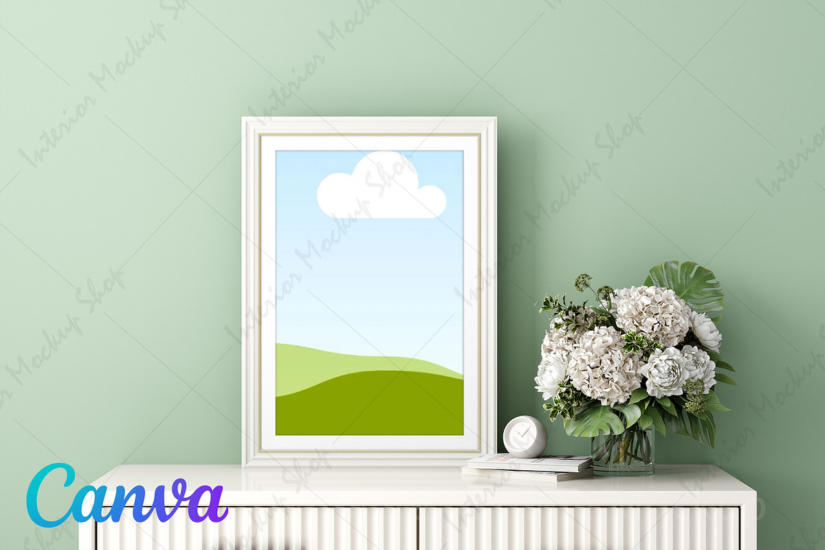 Canva Template | Frame Mockup, a Print Template by Mockup Shop (Photo 1 of 2)