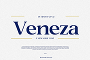 Veneza - Modern Serif Typeface, a Serif Font by RagamKata (Thumbnail 1 of 10)