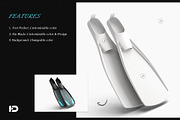 Flippers Mockup Set, a Merchandise Mockup by ForgeDesign (Thumbnail 2 of 7)