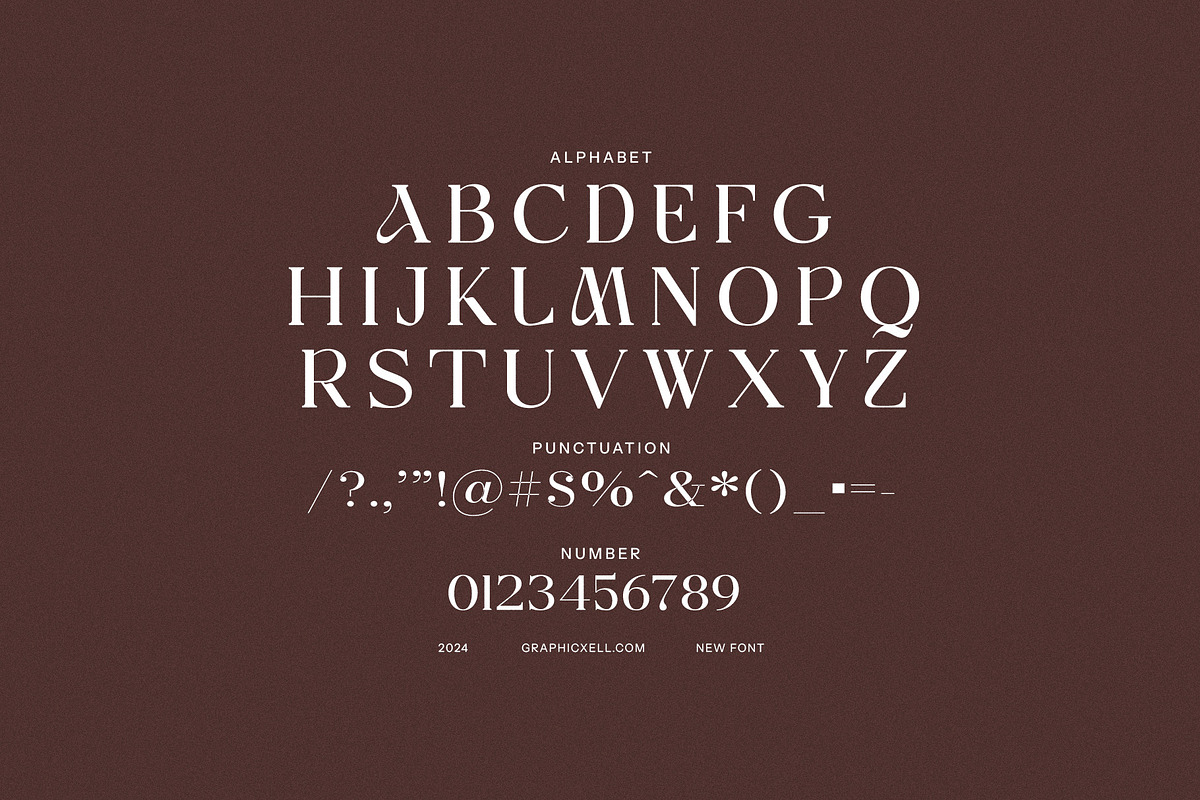 Magins Elegant Serif Font, a Serif Font by Graphicxell (Photo 8 of 8)