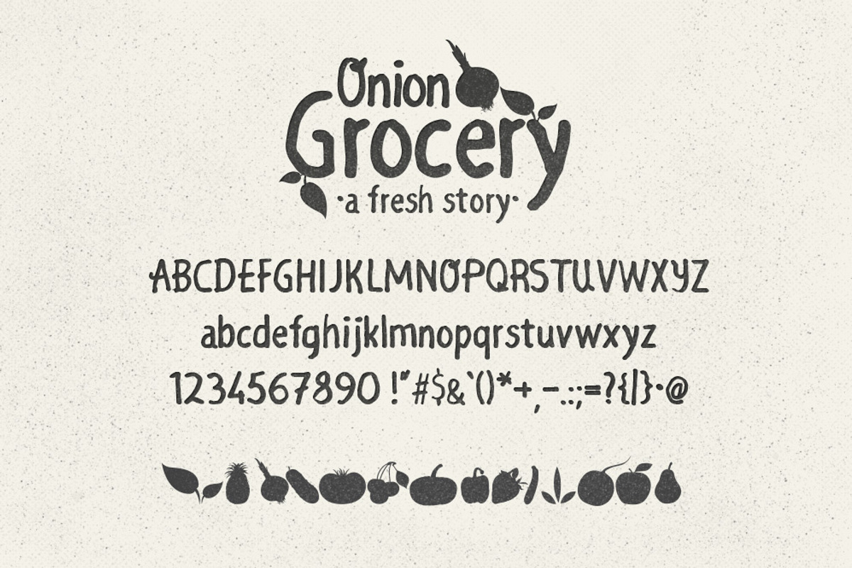 Grocery Rounded Font preview 5