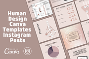Human Design Canva Templates, a Social Media Template by Click & Create Co (Thumbnail 1 of 3)