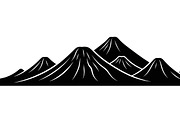collection of volcano silhouettes, an Illustration by Amazin_art (Thumbnail 16 of 31)