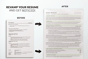 Simple Resume Template Green Color