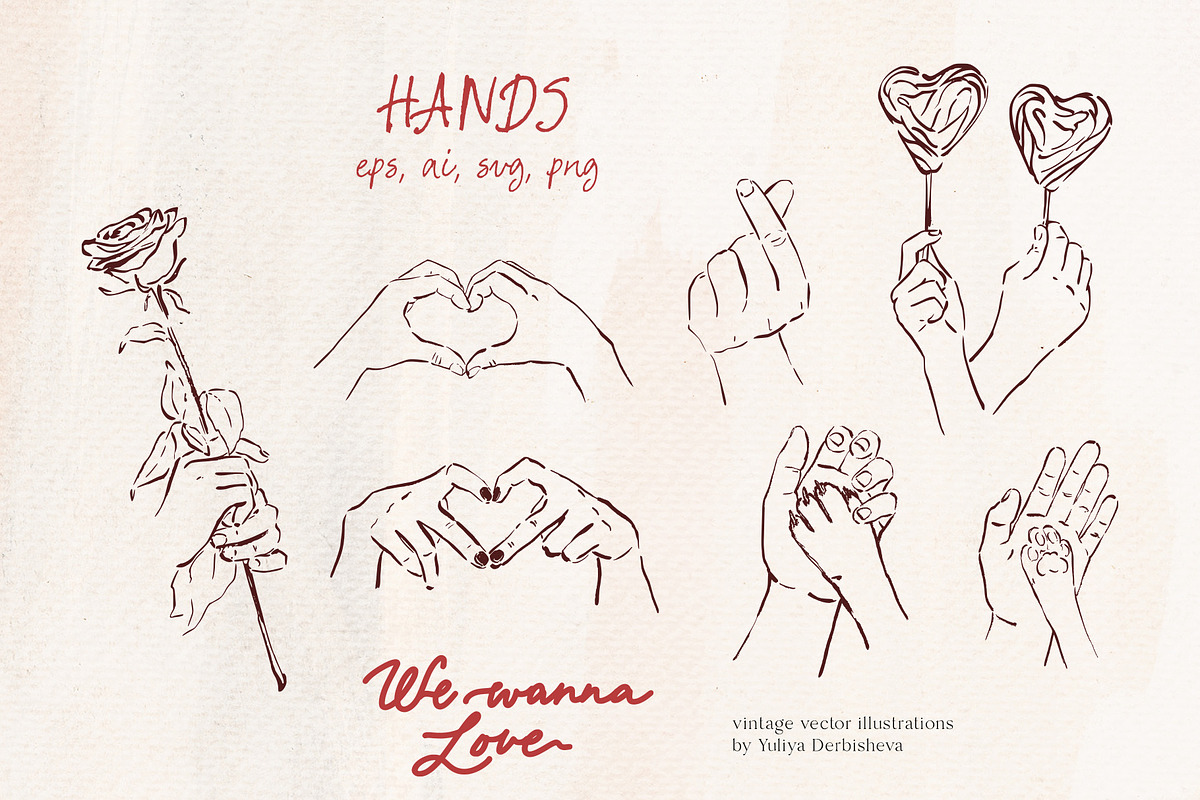 Valentines Day vintage Cupid Love, an Object Graphic by Yuliya Derbisheva (Photo 14 of 17)