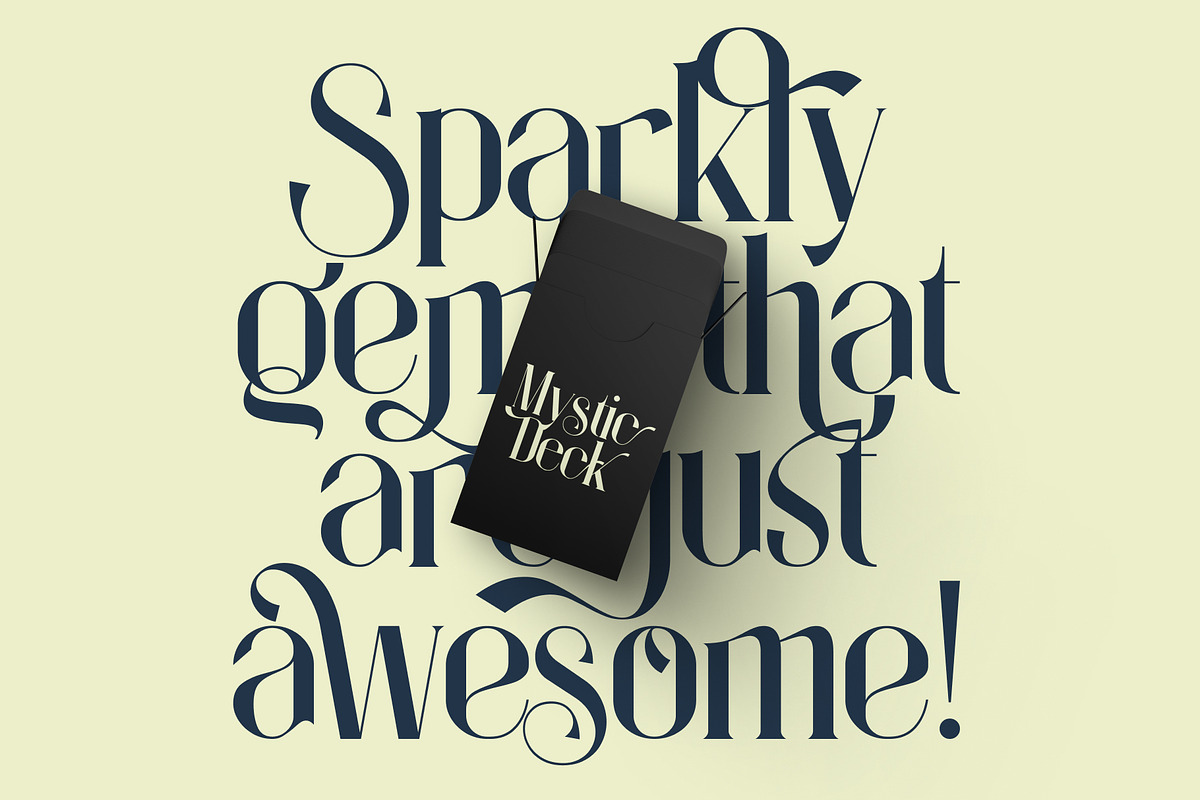Arcane Whispers: Mystical Font, a Serif Font by Helotype (Photo 9 of 11)