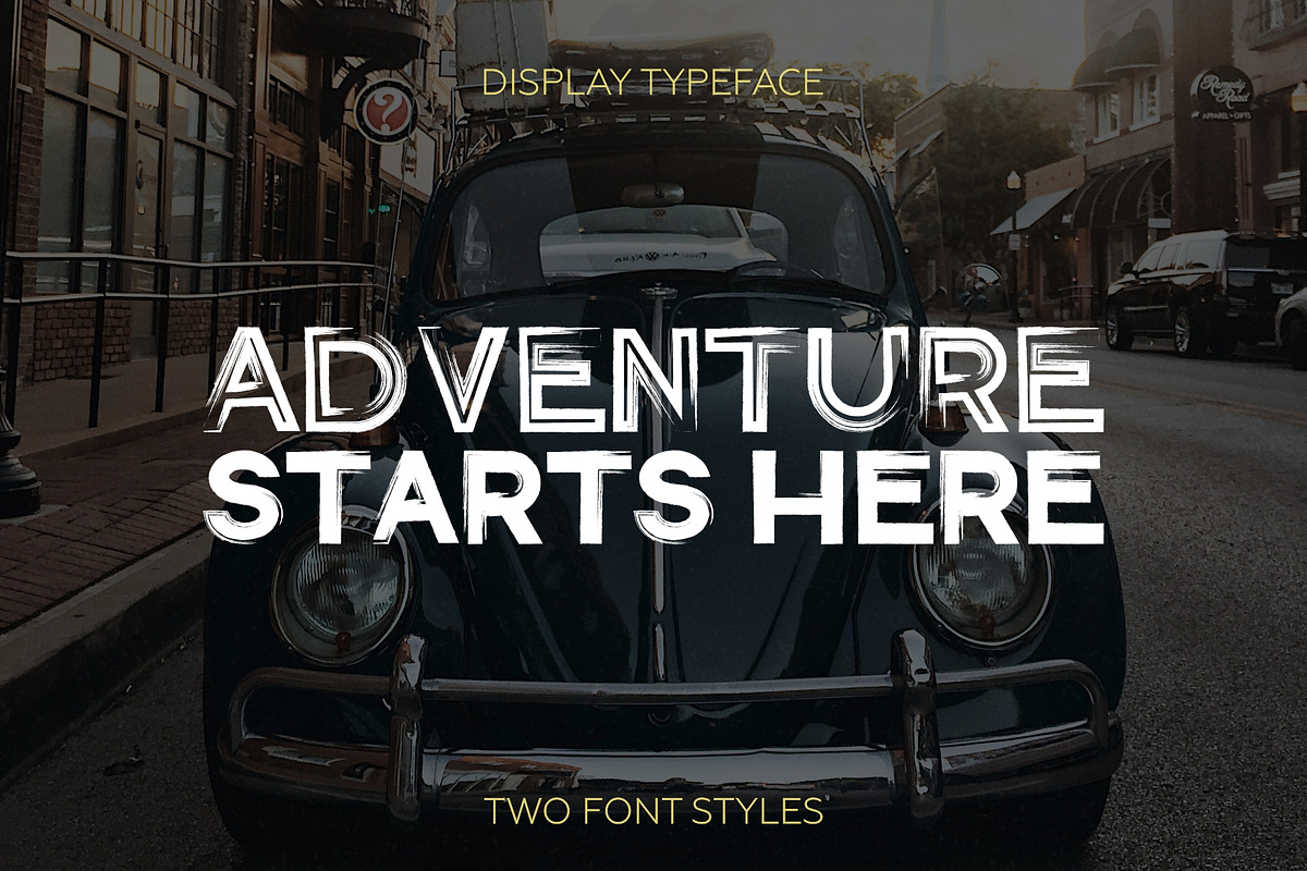 Gent. Display brushed typeface. preview 2