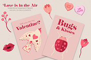 Nature-Inspired Valentine's Clipart, a Seasonal Illustration by The Audacious Brush (Thumbnail 4 of 4)