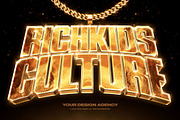 Bling Bling Logo and Text Effects, a Layer Style Add-On by Hyperpix Productions (Thumbnail 10 of 17)