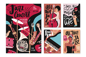 Jazz Poster Set