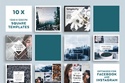 Nordic Winter SOCIAL BANNER Pack, a Social Media Template by Andimaginary Creative Co. (Thumbnail 3 of 5)