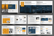 Sales Proposal Template Layout, a Brochure Template by MightyDesign (Thumbnail 1 of 6)