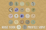 22 Vintage Floral Insta Highlights, a Social Media Template by MarkoPresets (Thumbnail 3 of 5)