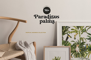 TROPICAL PALMS & Animals Patterns