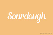 Sourdough Font, a Script Font by Fresh Pressed Fonts (Thumbnail 1 of 4)