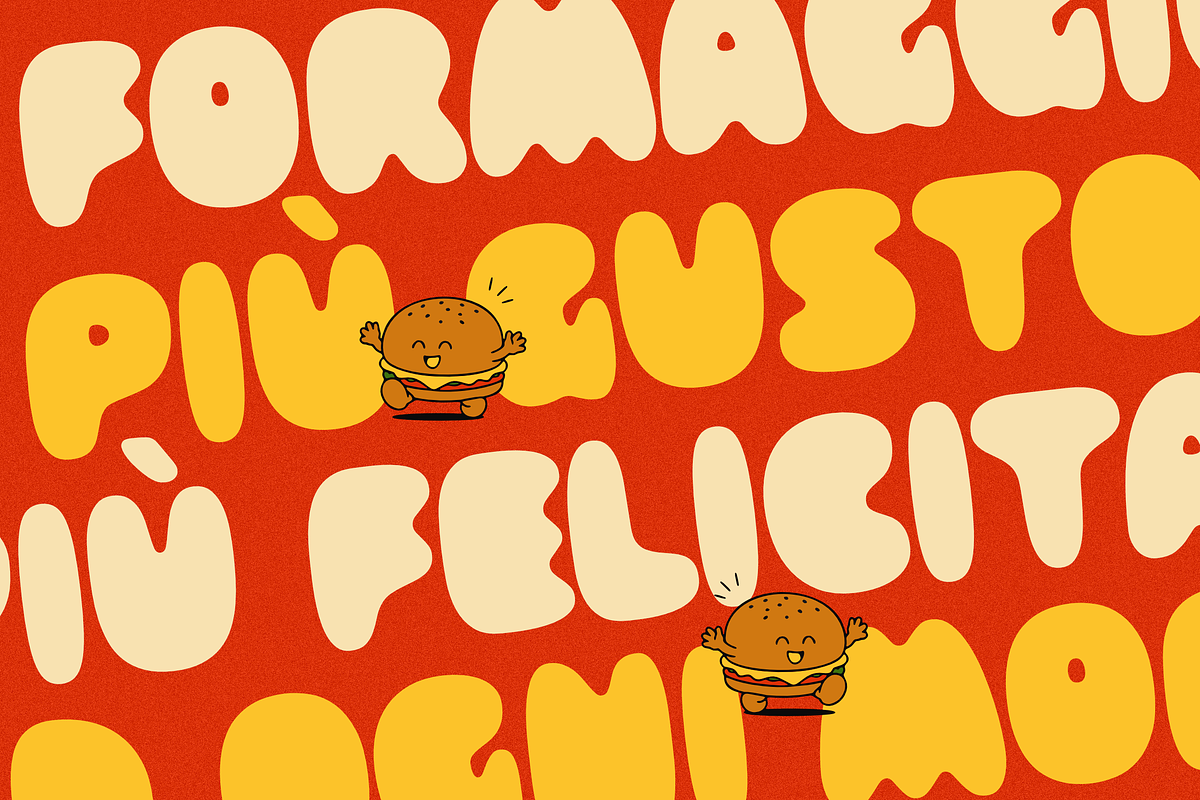 Crumb Buns - Retro Chunky Sans Font, a Sans Serif Font by Typia Nesia (Photo 5 of 12)