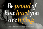 Milver Light Walking | 7 Font, a Serif Font by Natural Ink Studio (Thumbnail 7 of 15)