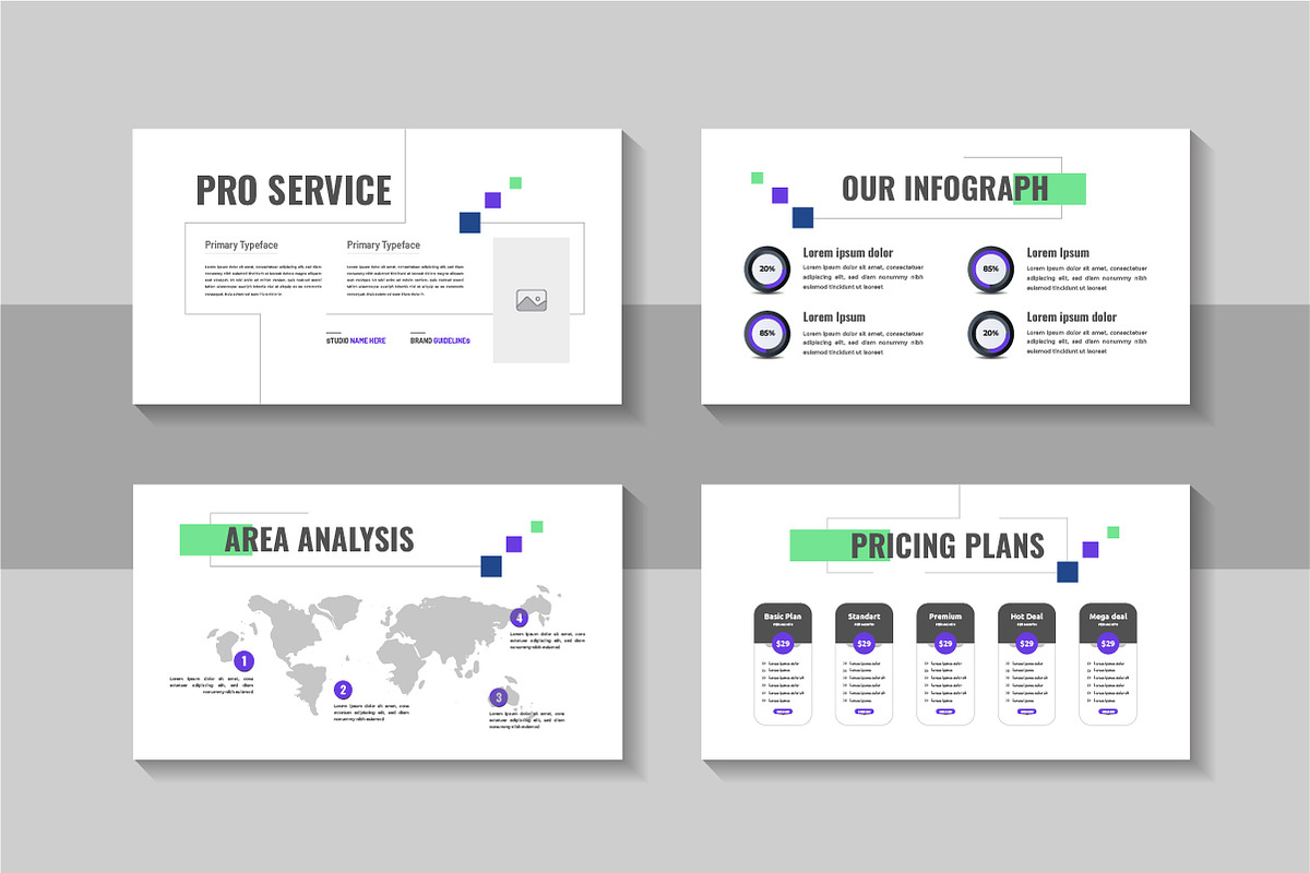 Business Marketing Plan Layout, a Presentation Template by Pavel_design (Photo 3 of 4)
