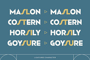 Gristela - Modern Art Deco Font, a Sans Serif Font by Typia Nesia (Thumbnail 8 of 17)