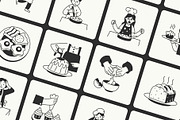 Cooking and Baking Doodle Icons, an Outline Icon by Vectors Market (Thumbnail 6 of 8)