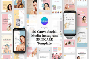 Animated Skincare Instagram Stories, a Social Media Template by TheBrightGrap