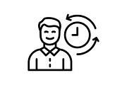 Work and professions Line Icon, an Icon by Pexelpy (Thumbnail 2 of 2)