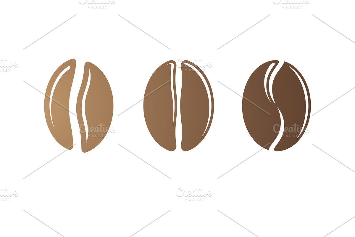 Coffee Beans Logo Template vector, a Graphic by T.Vooka