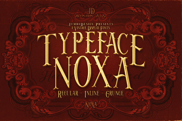Noxa - Display Font preview 8