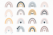 Bohemian Rainbow - Baby boho clipart, an Illustration by BrillCreateArt (Thumbnail 2 of 5)