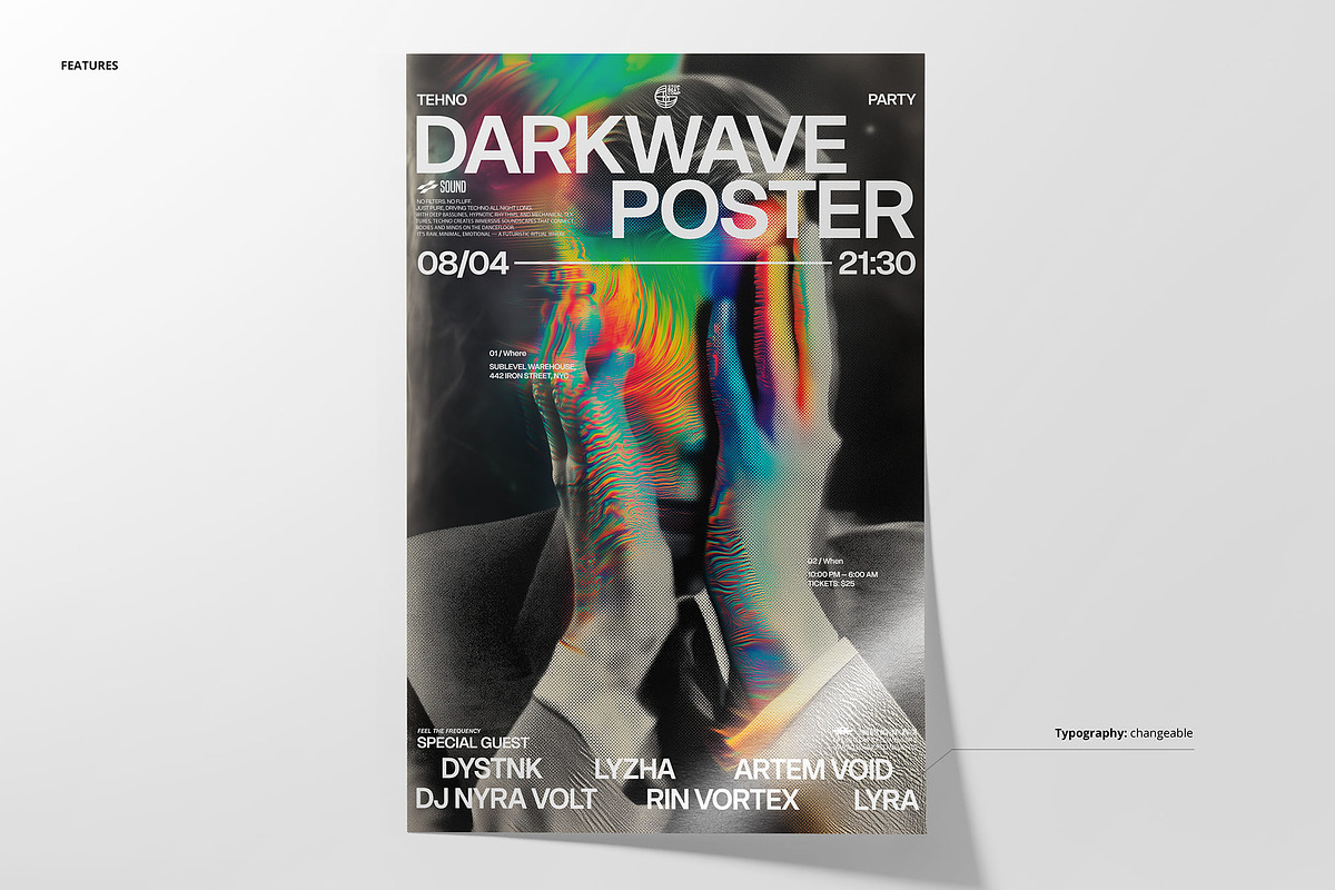 Hidden Vision Poster Template, a Poster Template by creatsy5 (Photo 2 of 4)
