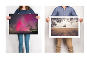 Mixed Artwork Presentation Mockup, a Product Mockup by Studio W&W (Thumbnail 2 of 3)