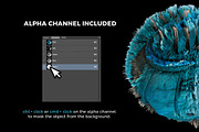 Space X Textures - Vol 1, a Textures & Material 3D Model by aixsponza (Thumbnail 4 of 4)